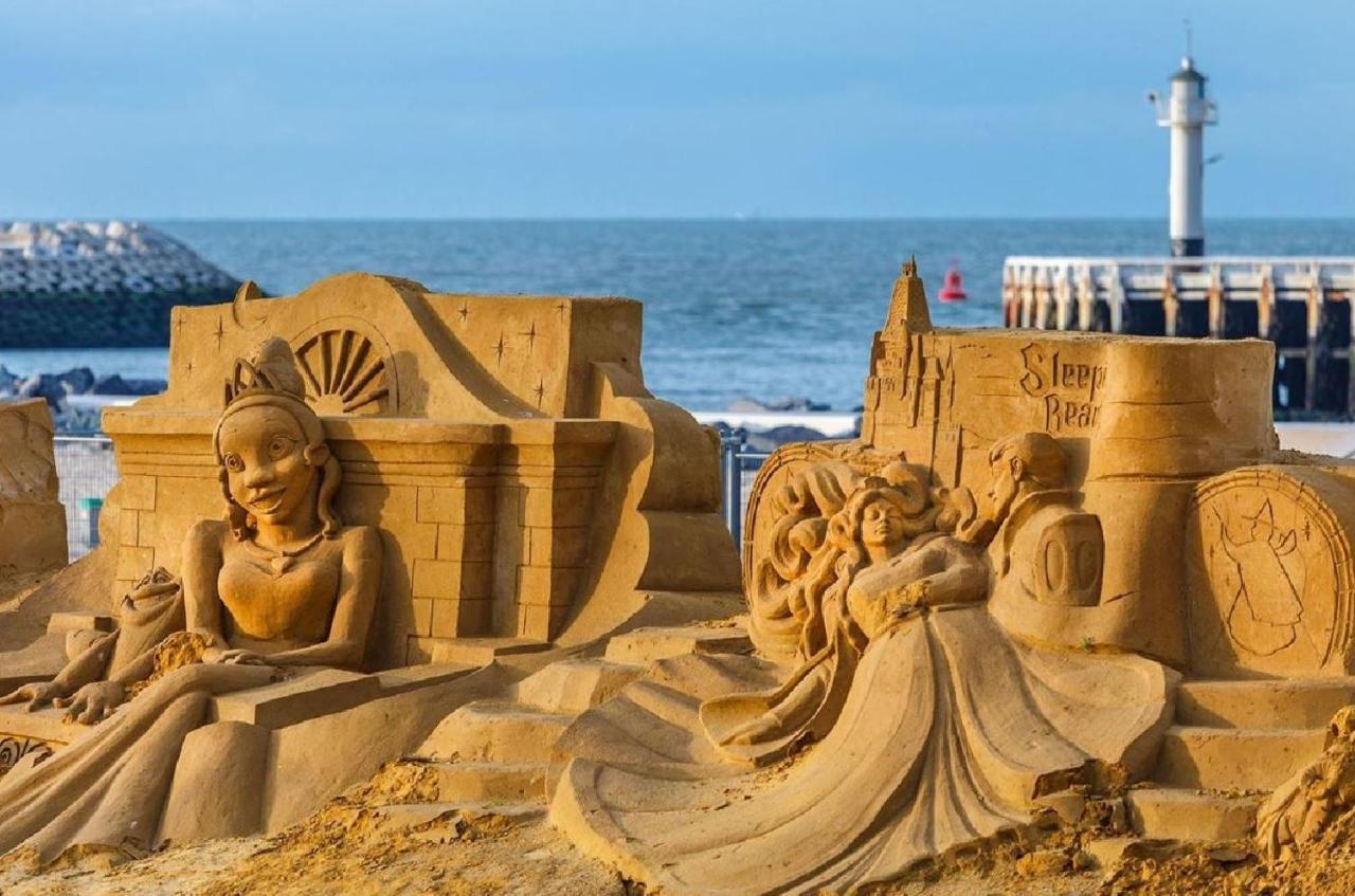 Weloveoostende - Newly Renovated Large Apartment 150M From The Beach - Including Bed Sheets And Final Clea-Ning Ngoại thất bức ảnh